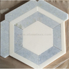 Blue Celeste мраморные шестигранные плитки