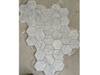 Каррара Мраморная шестигранная мозаичная плитка